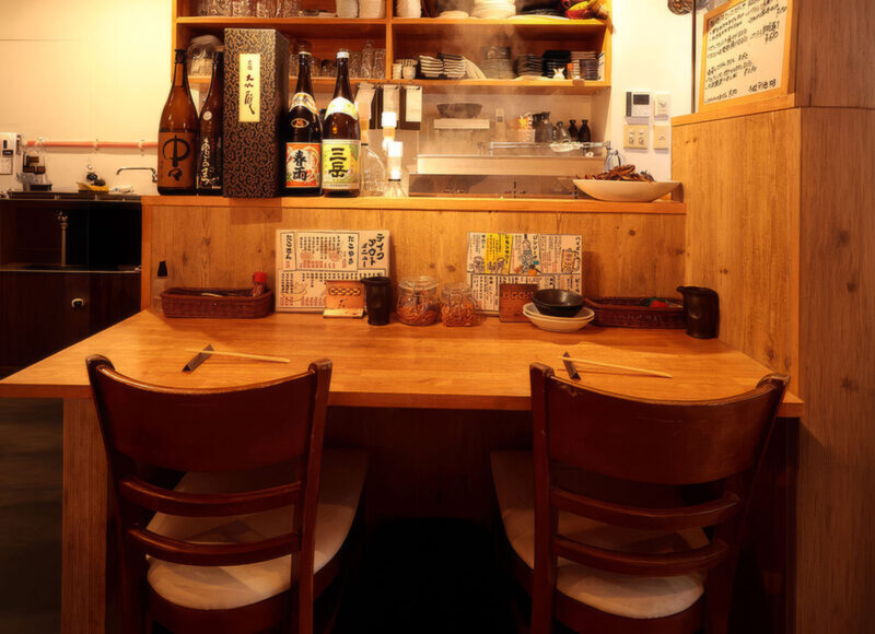カウンター席